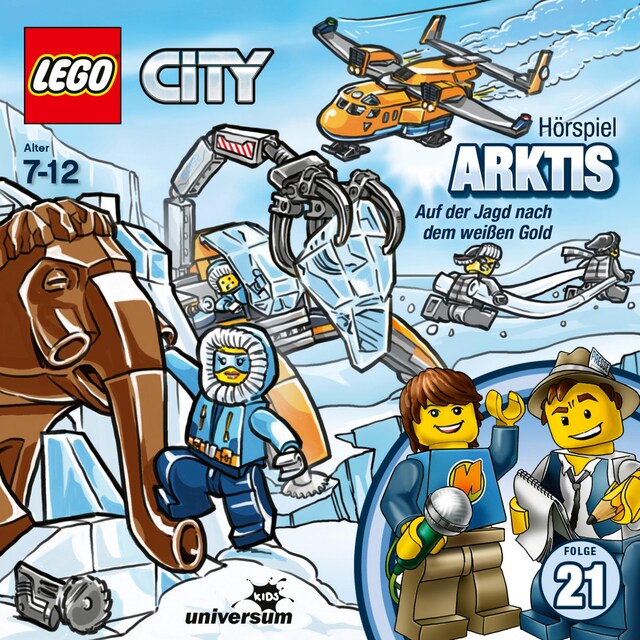 Buchcover für LEGO City: Folge 21 - Arktis - Auf der Jagd nach dem weißen Gold