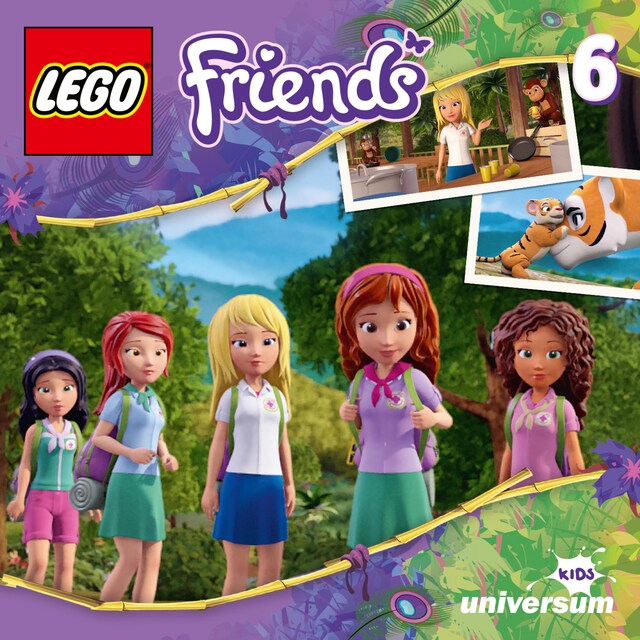 Buchcover für LEGO Friends: Folge 06: Das Dschungel-Abenteuer