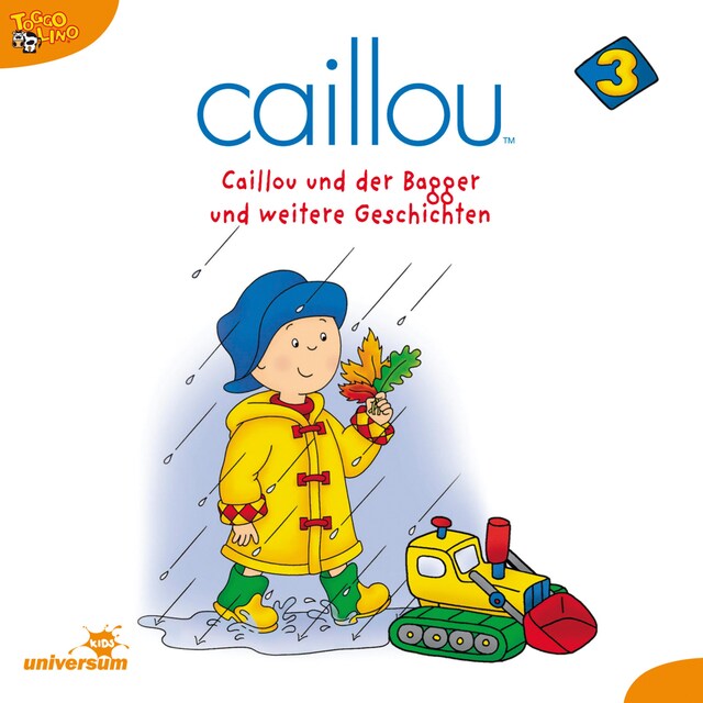Buchcover für Caillou - Folgen 25-37: Caillou und der Bagger