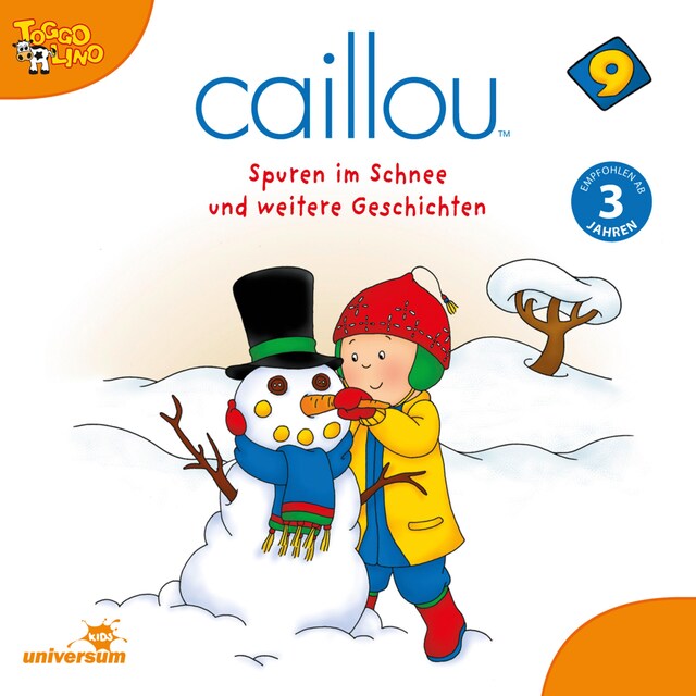 Buchcover für Caillou - Folgen 107-118: Spuren im Schnee