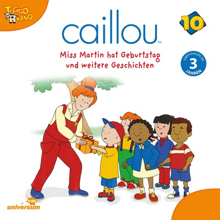 Caillou - Folgen 119-130: Miss Martin hat Geburtstag bookCoverFor