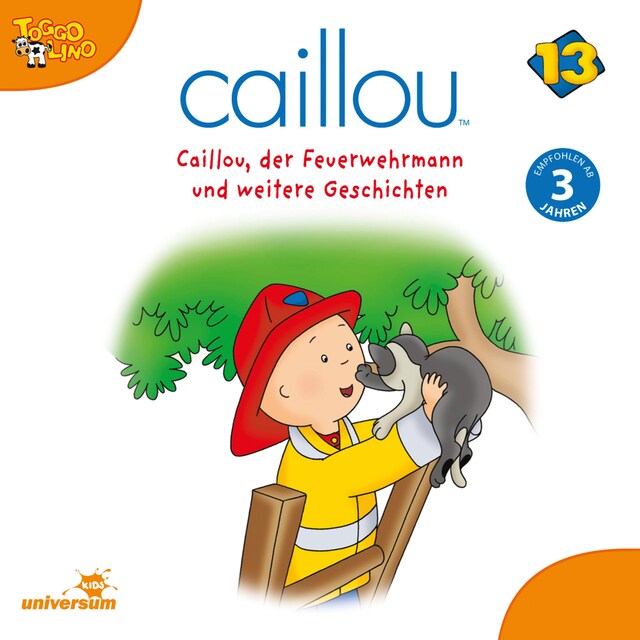 Buchcover für Caillou - Folgen 155-166: Caillou, der Feuerwehrmann