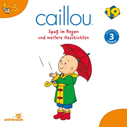 Caillou - Folgen 209-214: Spaß im Regen bookCoverFor