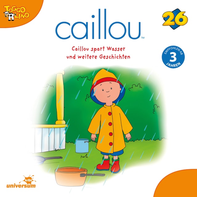 Buchcover für Caillou - Folgen 278-286: Caillou spart Wasser