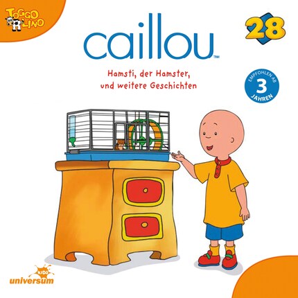 Caillou - Folgen 296-304: Hamsti, der Hamster bookCoverFor