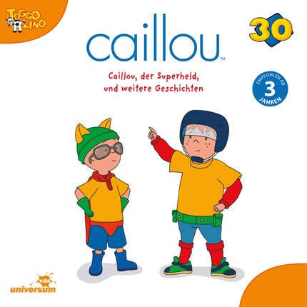 Caillou - Folgen 314-319: Caillou, der Superheld bookCoverFor