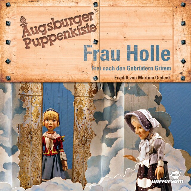 Buchcover für Augsburger Puppenkiste - Frau Holle