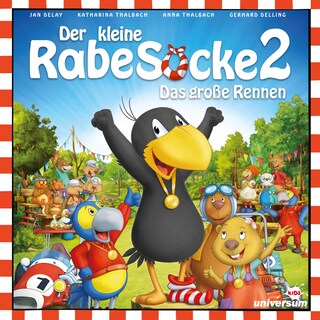 Der kleine Rabe Socke 2 - Das große Rennen - Hörspiel zum Film als Hörbuch