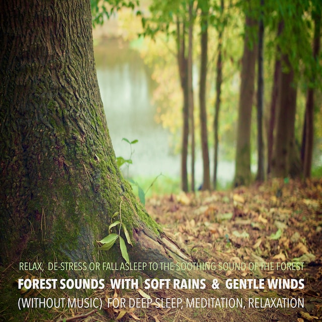 Buchcover für Forest Sounds with Soft Rains & Gentle Winds (without music) for Deep Sleep, Meditation, Relaxation