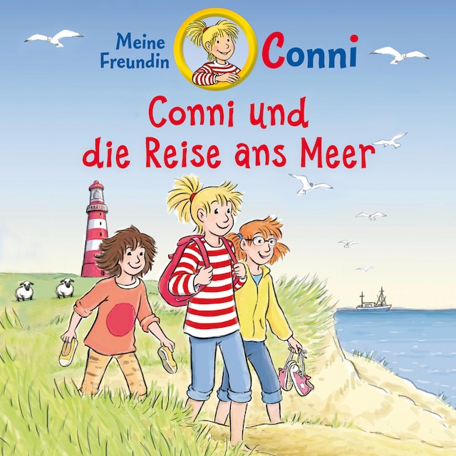 Copertina del libro per Conni und die Reise ans Meer