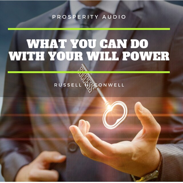 Kirjankansi teokselle What you can do with your will power