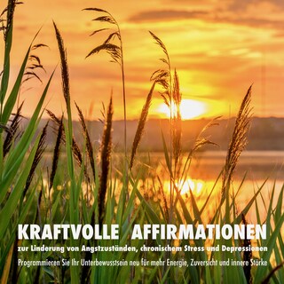 Kraftvolle Affirmationen zur Linderung von Angstzuständen, chronischem Stress und Depressionen als Hörbuch