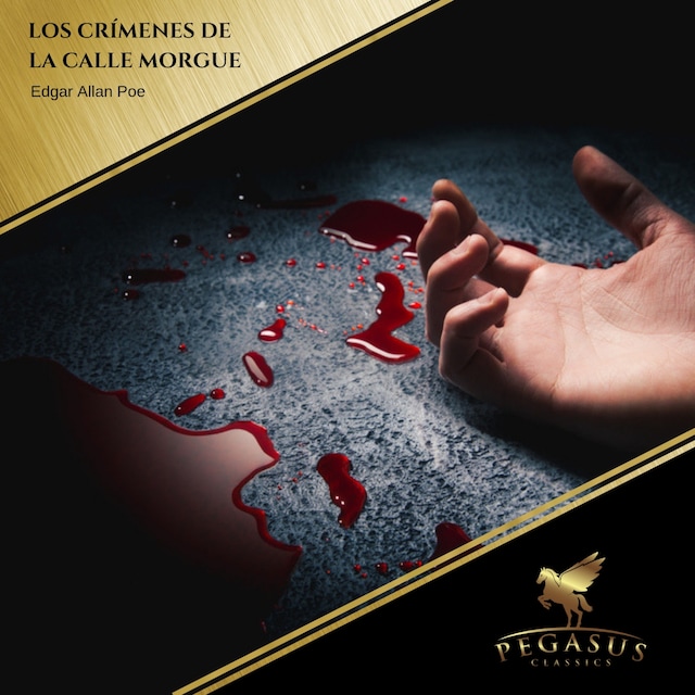 Book cover for Los crímenes de la calle Morgue