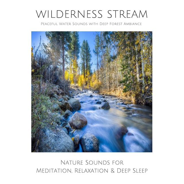 Buchcover für Wilderness Stream (without music) - Peaceful Water Sounds with Deep Forest Ambience