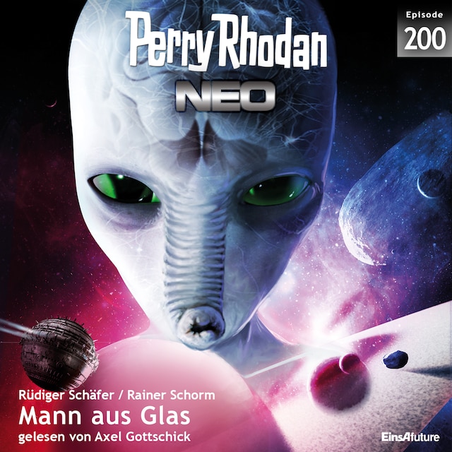 Book cover for Perry Rhodan Neo 200: Mann aus Glas