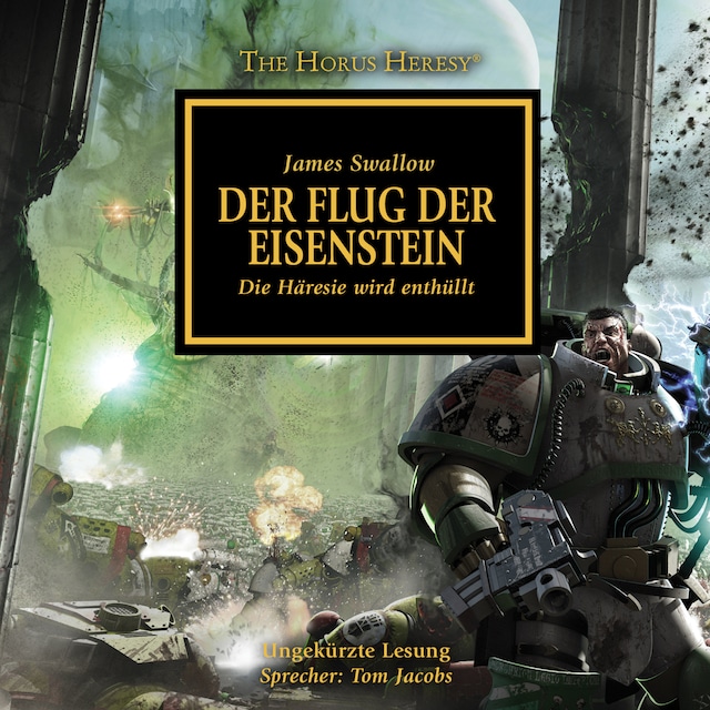 Copertina del libro per The Horus Heresy 04: Der Flug der Eisenstein