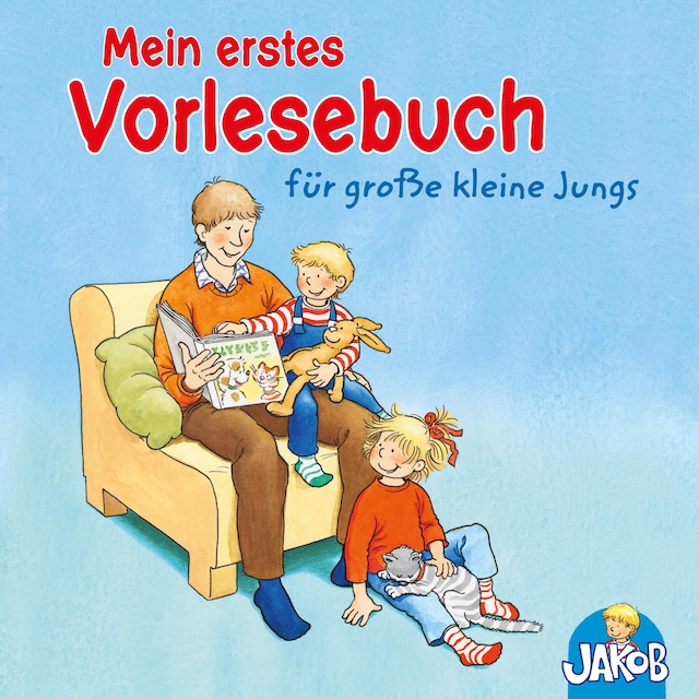 Boekomslag van Mein erstes Vorlesebuch für große kleine Jungs (Jakob, der kleine Bruder von Conni)