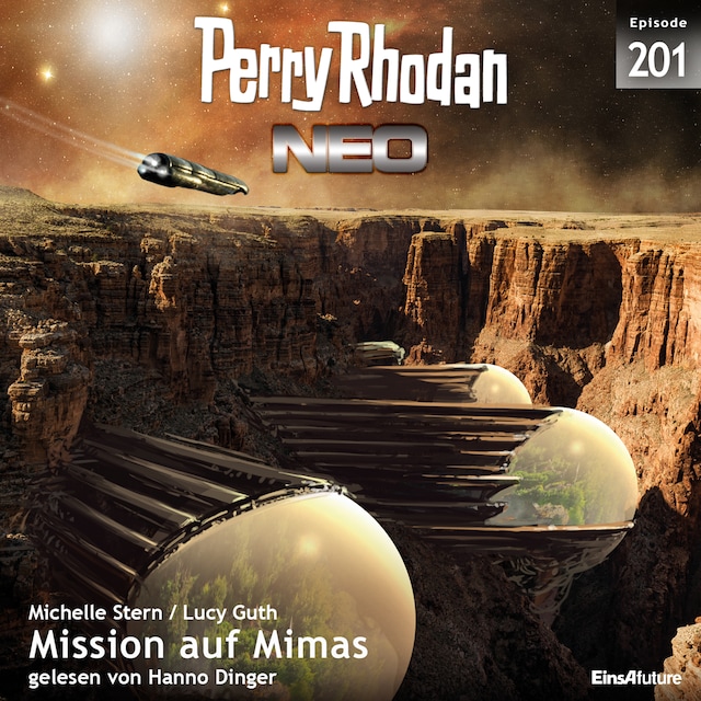 Book cover for Perry Rhodan Neo 201: Mission auf Mimas