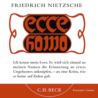 Ecce homo als Hörbuch