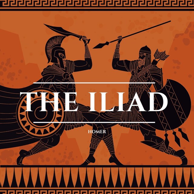 Kirjankansi teokselle The Iliad