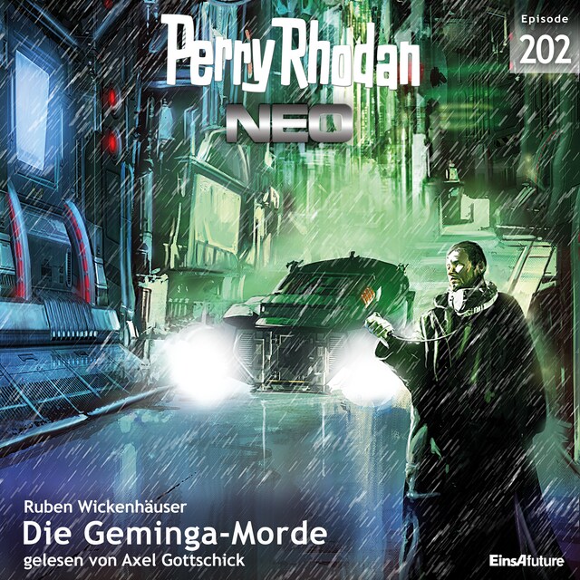 Book cover for Perry Rhodan Neo 202: Die Geminga Morde