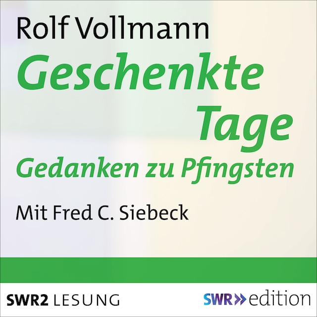 Book cover for Geschenkte Tage
