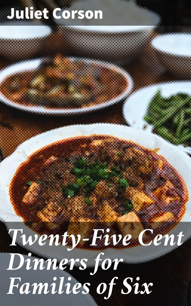 Book cover for Twenty-Five Cent Dinners for Families of Six