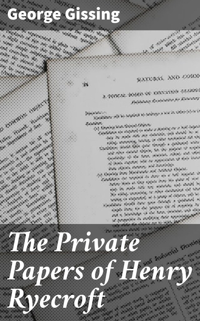 Portada de libro para The Private Papers of Henry Ryecroft