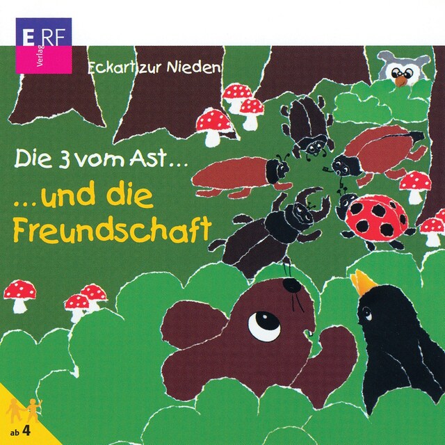 Book cover for 08: Die 3 vom Ast und die Freundschaft