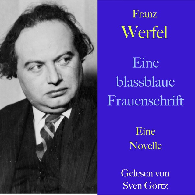 Buchcover für Franz Werfel: Eine blassblaue Frauenschrift