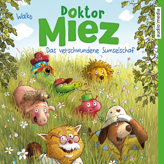 Book cover for Doktor Miez- Das verschwundene Sumselschaf