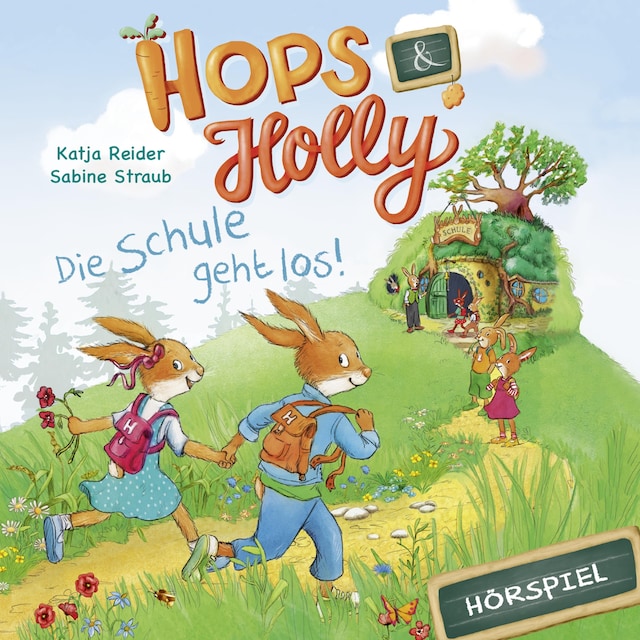 Boekomslag van Hops & Holly: Die Schule geht los! (Hörspiel)