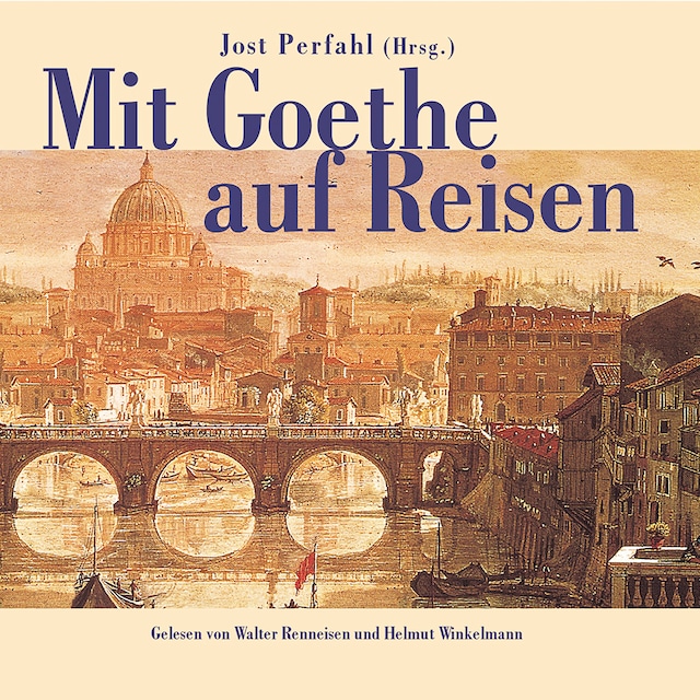 Kirjankansi teokselle Mit Goethe auf Reisen