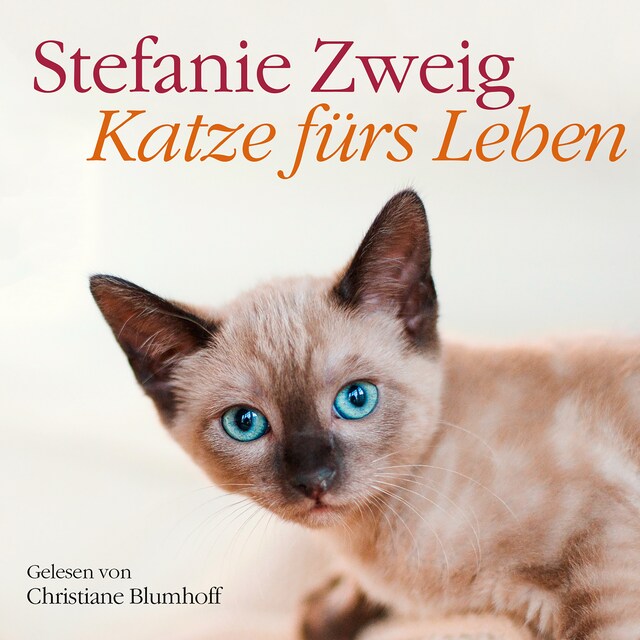 Book cover for Katze fürs Leben