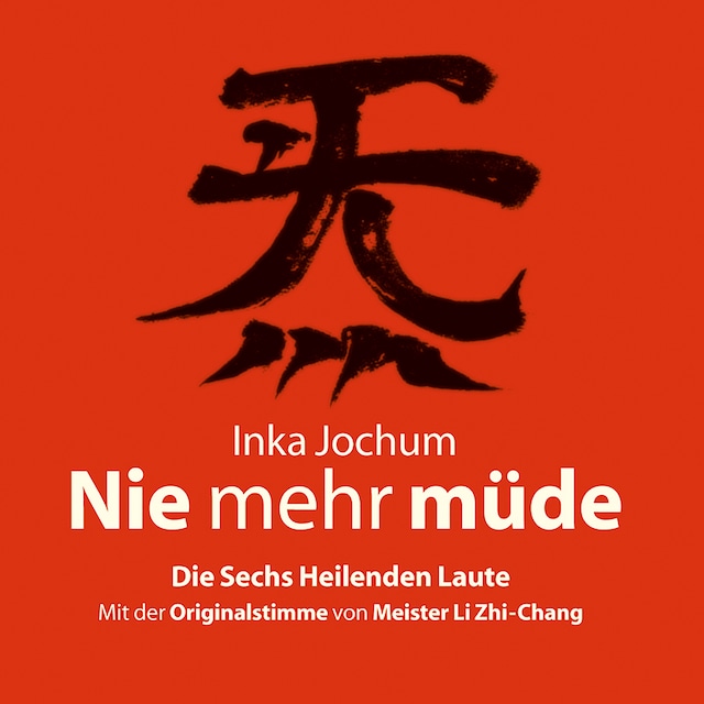 Book cover for Nie mehr müde