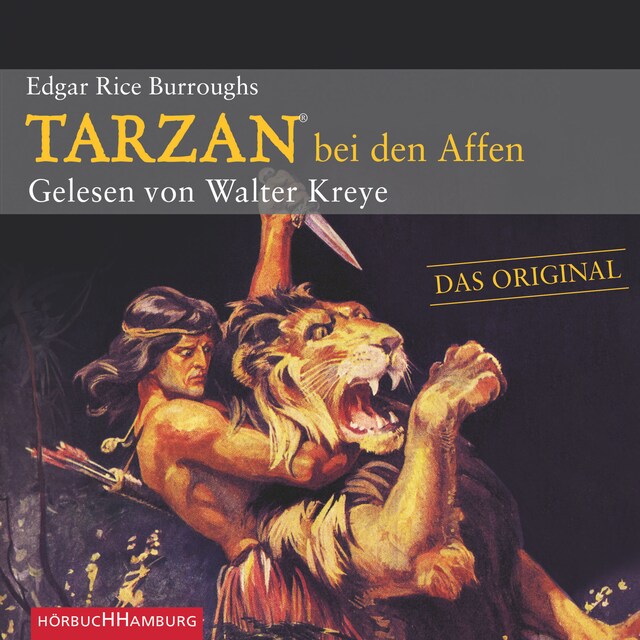 Book cover for Tarzan bei den Affen