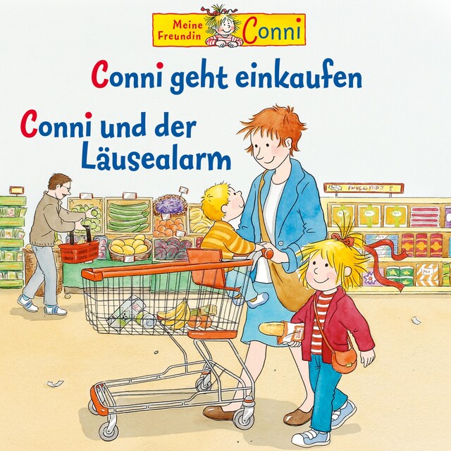 Boekomslag van Conni geht einkaufen / Conni und der Läusealarm