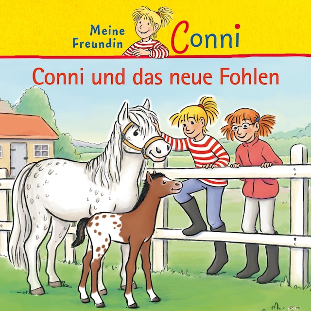 Copertina del libro per Conni und das neue Fohlen