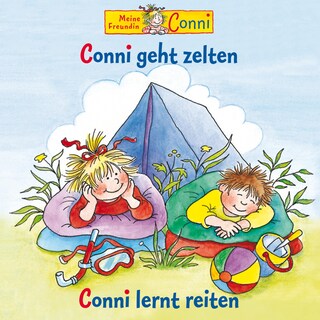 Conni geht zelten / Conni lernt reiten als Hörbuch