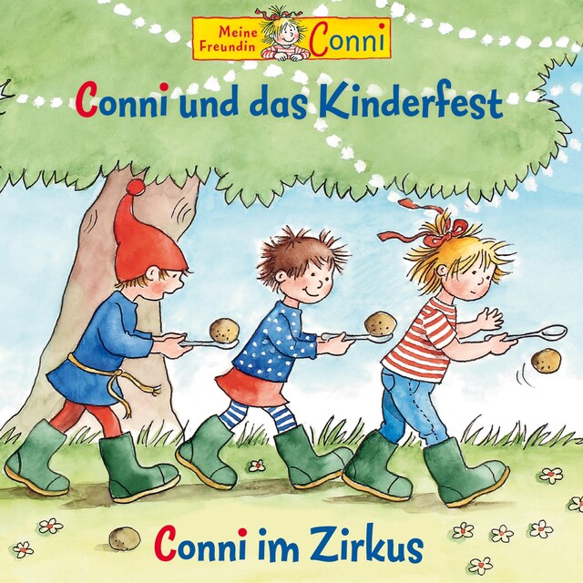 Copertina del libro per Conni und das Kinderfest / Conni im Zirkus