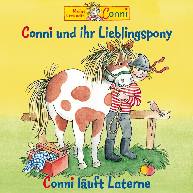 Book cover for Conni und ihr Lieblingspony / Conni läuft Laterne