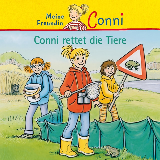 Buchcover für Conni rettet die Tiere