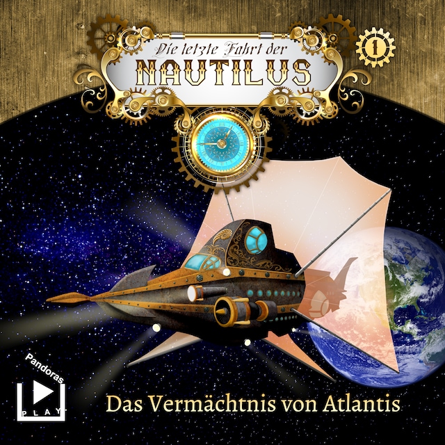 Buchcover für Die letzte Fahrt der Nautilus 1 – Das Vermächtnis von Atlantis