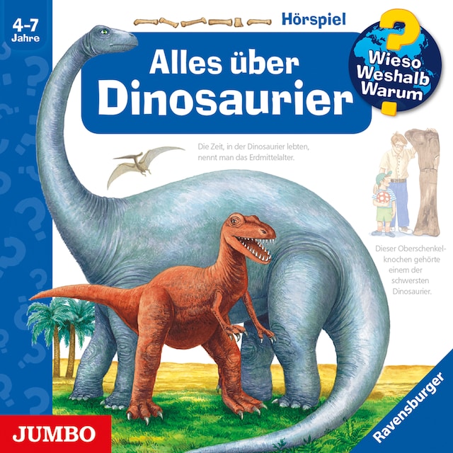 Book cover for Alles über Dinosaurier [Wieso? Weshalb? Warum? Folge 12]