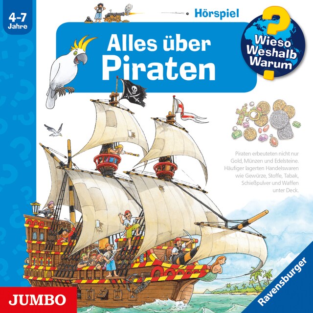 Portada de libro para Alles über Piraten [Wieso? Weshalb? Warum? Folge 40]