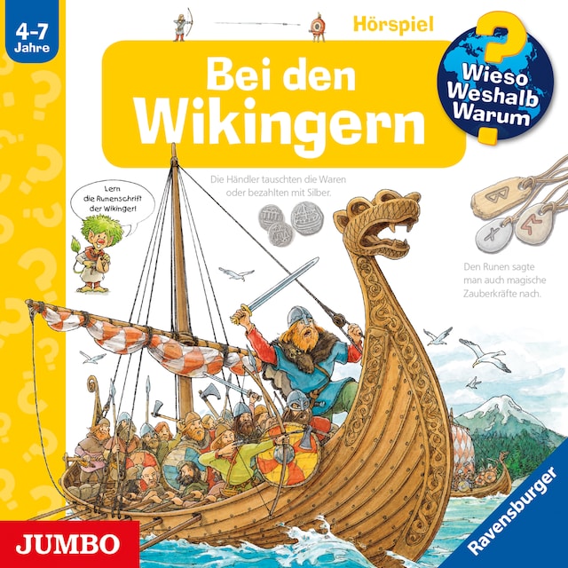 Copertina del libro per Bei den Wikingern [Wieso? Weshalb? Warum? Folge 48]