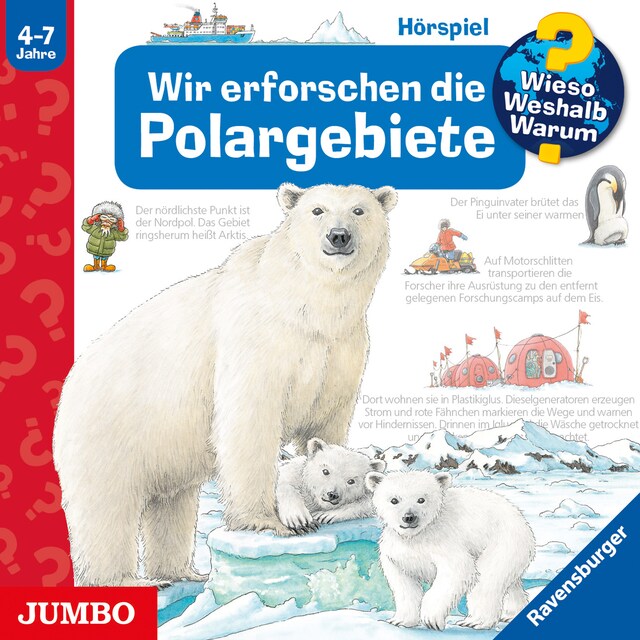 Okładka książki dla Wir erforschen die Polargebiete [Wieso? Weshalb? Warum? Folge 52]