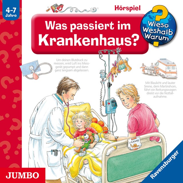 Okładka książki dla Was passiert im Krankenhaus? [Wieso? Weshalb? Warum? Folge 53]