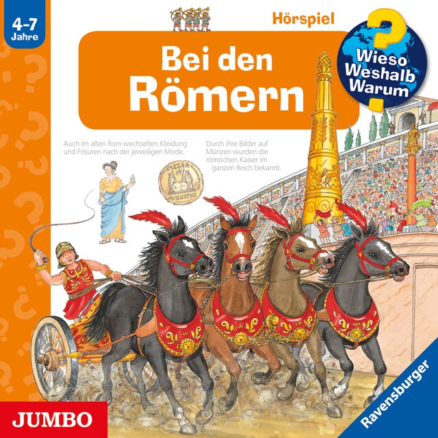 Copertina del libro per Bei den Römern [Wieso? Weshalb? Warum? Folge 30]