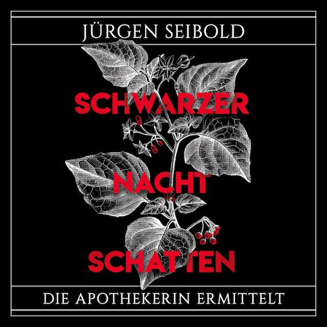 Book cover for Schwarzer Nachtschatten (Die Apothekerin ermittelt 1)